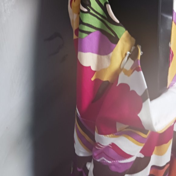 a.n.a  cool cotton floral dress - Picture 3 of 9